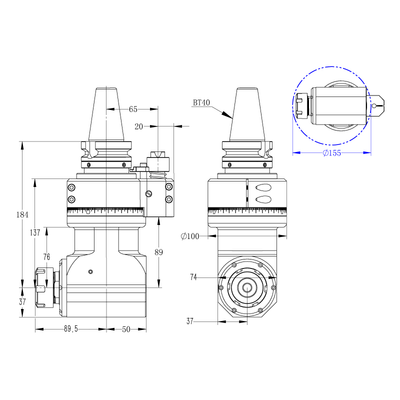 DK90-BT40-ER32-80