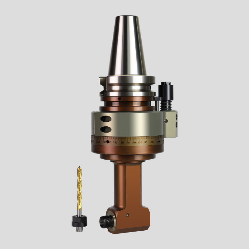 DK90-BT50-ER11-90 角度头 结构图