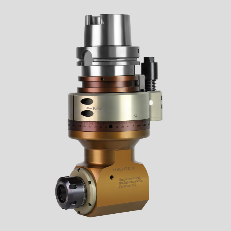 DK90-HSK100A-ER32-80 通用角度头角度头结构图纸