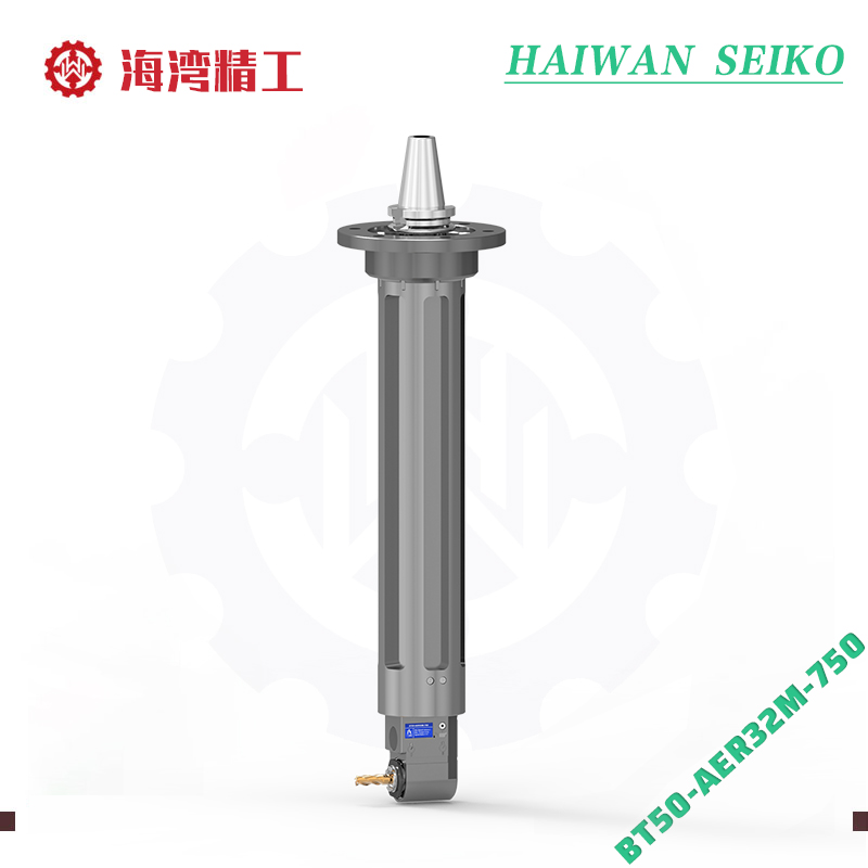 非标法兰盘连接 加长款 BT50-AER32M-750 侧铣头